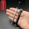 Wholesale Mini Sword Weapon Model with Sheath Embroidered Spring Knife Pendant