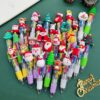 O1CN01hZzKwz2EDEWr5hUFy_2209932338710-0-cib Wholesale Cartoon Christmas Mini Four Color Plastic Ballpoint Pen