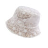 O1CN01hbrCX11JyT9fKORti_2209703131097-0-cib Wholesale Polyester Hollow Lace Thin Bucket Hat