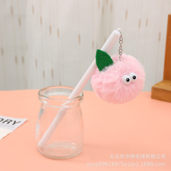 Wholesale Large Eye Plastic Plush Cartoon Ballpoint Pens