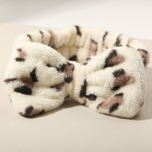 #1m color leopard print - single headband