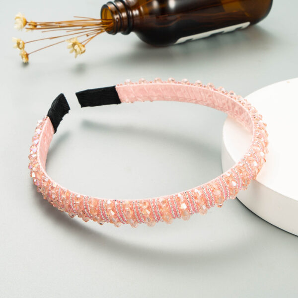 Wholesale Crystal Slim Cloth Headband