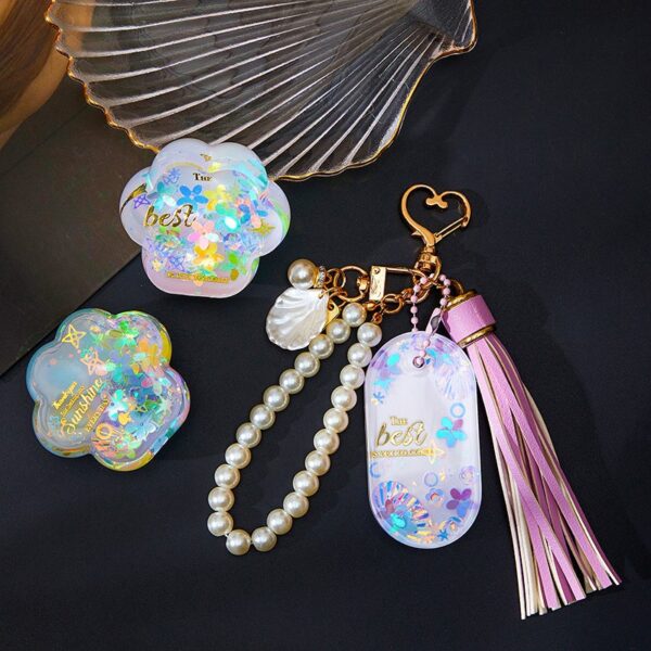 Wholesale Colorful Glitter High Shining Mermaid Mixed with Golden Transparent Colorful Star Love Nail and Eye Makeup Material