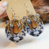 O1CN01hdm7rQ2HKyB1L7bR4_3294559133-0-cib Wholesale Tiger Head Double Sided Printed Leather Earrings