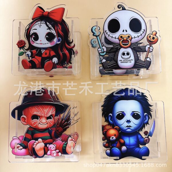 Wholesale 10cm Popular Creative Cartoon DIY Acrylic Pen Holder OLY Exclusive