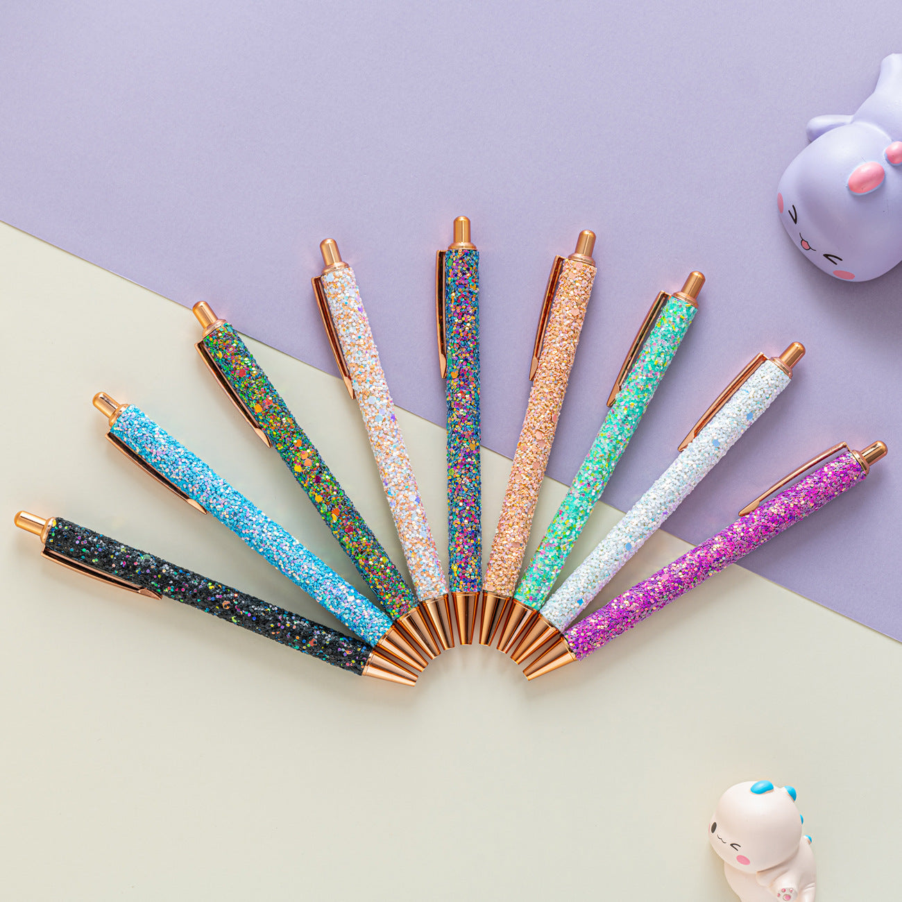 Wholesale Metal Sequin Ballint Pen