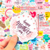 Wholesale Mother's Day English Alphabet Holiday Decoration Stickers