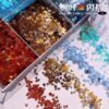 Wholesale Diy Handmade Glue Maple Leaf Sequins Hemp Material Special-shaped Decorative Glitter Powder Production Materials