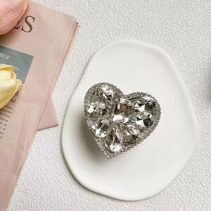 Silver Diamond Love airbag bracket