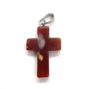 Red agate / 18x29x6mm