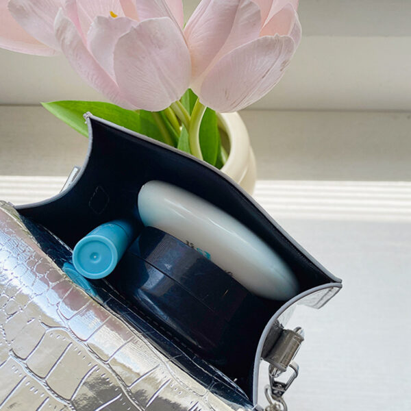 Wholesale Summer Silver Mini Crossbody Shoulder Small Square Bag