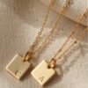Wholesale English Alphabet Stainless Steel Necklaces