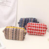 O1CN01hmKKFh1WAAkeg13f2_2212107082747-0-cib Wholesale New Year Christmas Red Knitted Wool Pencil Bag