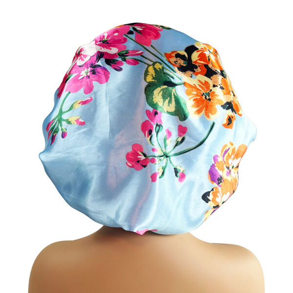 Wholesale Wide Brimmed Satin Nightcaps