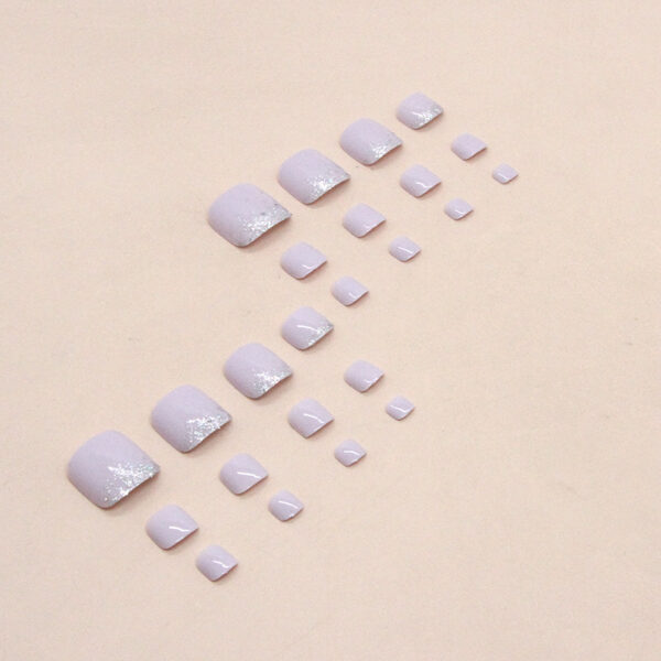 O1CN01hnDOLn1qQvdvbqcdW_3917635491-0-cib Wholesale Solid Color Glitter Foot Nail Stickers