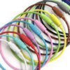 Wholesale Metal DIY Color Spray Painted Wire Ring Diameter 5cm Keychain Accessories