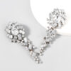 O1CN01hoxSwa2II3552QqMt_2473019262-0-cib Wholesale Alloy Diamond Inlaid Acrylic Flower Long Earrings
