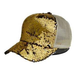 Pure yellow sequins / Adjustable