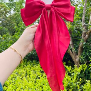 Big Red-Scarf Bow