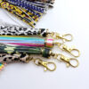 Wholesale Pu Leather Tassel Pendant Keychain