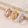 Wholesale Full Diamond Titanium Rings