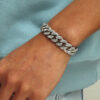 Wholesale Diamond Studded Mens Bracelet