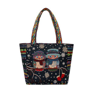 Hat Owl [double-sided pattern]] / Upper length 29cm * bottom length 21cm * width 8cm * height 19cm