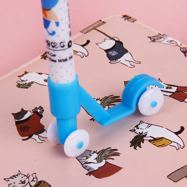Wholesale Plastic Scooter Cartoon Ballpoint Pen
