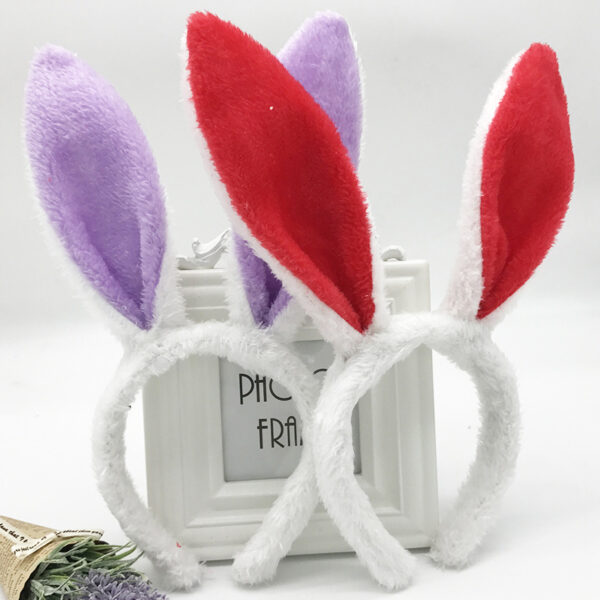 Wholesale Easter Plush Bunny Ears Headband