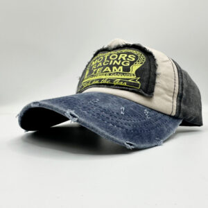 Navy blue brim + Black / Adjustable