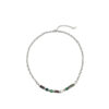 Wholesale Fashion New Chinese Colorblock Retro Hip-Hop Necklace