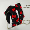 Wholesale Valentine's Day Bow Love Pearl Hairband