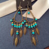 Wholesale Vintage Tassels Alloy Earrings