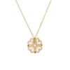 Wholesale Love Four-leaf Clover Stacking Necklace