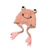 O1CN01i8VVjI28oRFyFS40J_2200744347979-0-cib Wholesale Cute Frog Knitted Wool Hats with Plush Polyester Ear Protectors