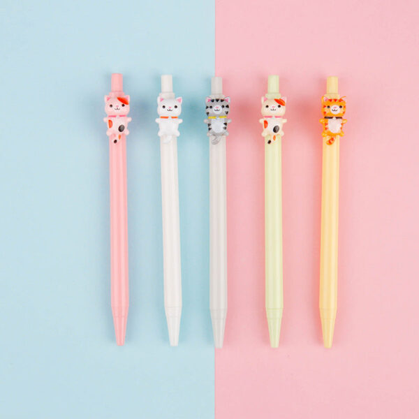 Wholesale Macaron Colored Cartoon Fruit Plastic Ballpoint Pen