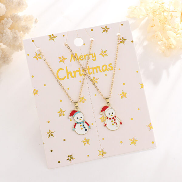 Wholesale Christmas Collection Pendant Alloy Necklace