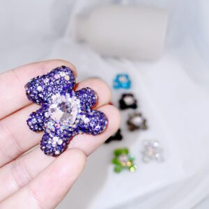 Light purple starry bear