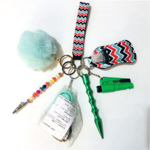9# contact-free card-taking artifact key chain
