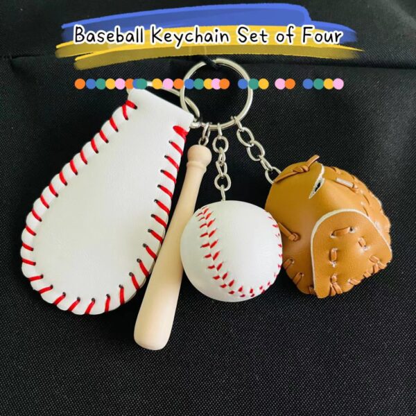 O1CN01iFcOhu1qQTHCHmuC7_2215488775490-0-cib Wholesale PU Softball and Baseball Keychains