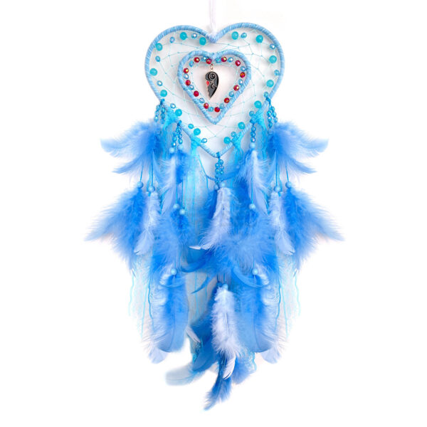 O1CN01iG5CI92DVGexN1UPh_2200613278614-0-cib Wholesale Hollow Heart Dream Catcher Decoration Ornaments