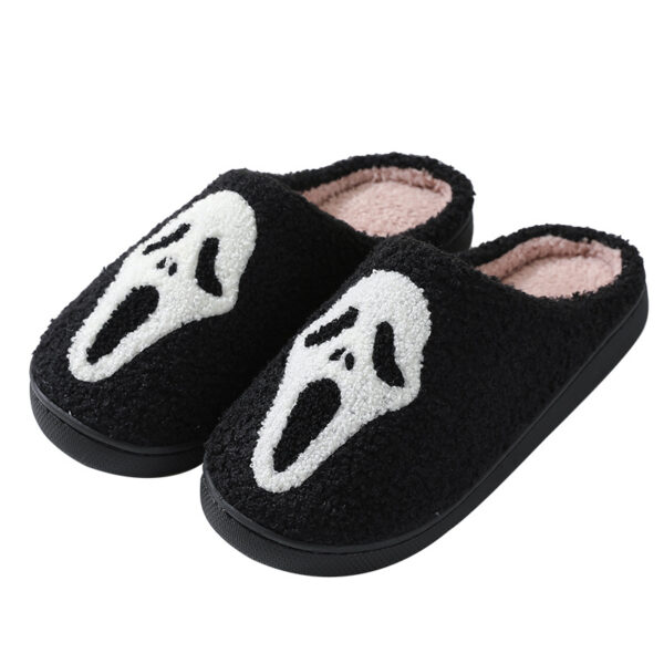 O1CN01iGmtEJ2CU3vWd5yjP_2050288476-0-cib Wholesale Winter Halloween Home Comfortable Thick-soled Warm Indoor Couple Cotton Slippers