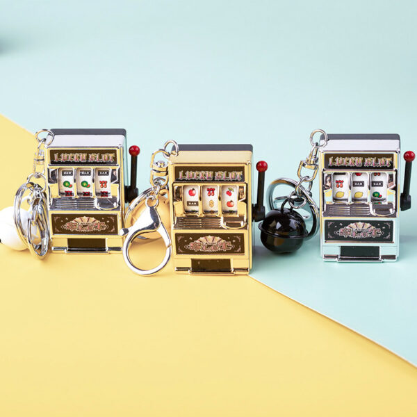 Wholesale ABS Slot Machine Keychain