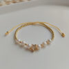 Wholesale Diamond Moon Pearl Bracelet