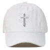 Wholesale Cross Embroidered Cotton Baseball Caps