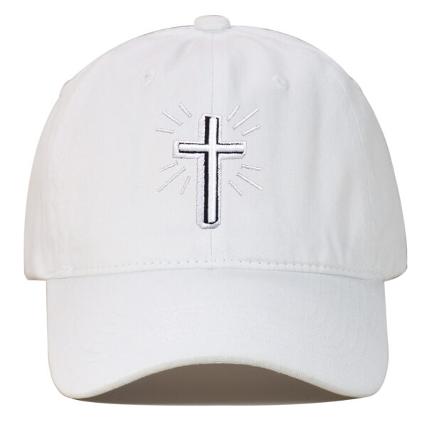 Wholesale Cross Embroidered Cotton Baseball Caps