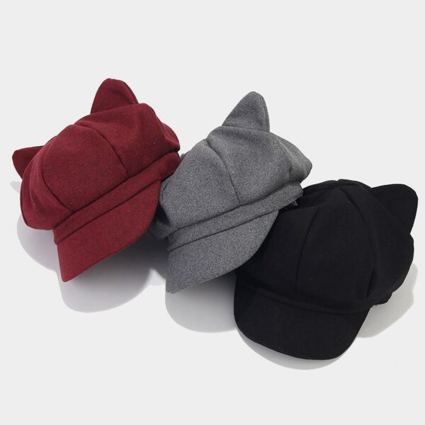 O1CN01iIR7qO2AbGuadWfcg_2496528221-0-cib Wholesale Cotton Cat Ears Octagonal Hat