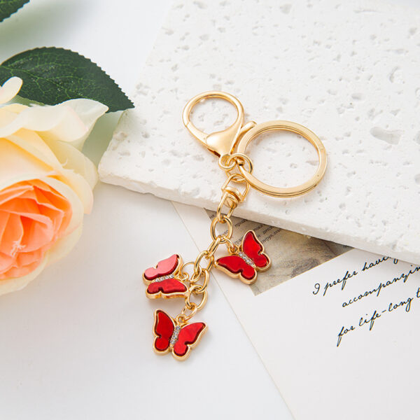 O1CN01iJKUCu1VbMqCelCE3_2146522671-0-cib Wholesale Zinc Alloy Butterfly Keychain