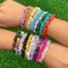 O1CN01iL3kVo23L3WJWZtio_1005997238-0-cib Wholesale Irregular Geometric Colored Crushed Stone Bracelet