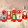 Wholesale Autumn and Winter New Christmas Christmas Stockings Cartoon Version Anti-slip Cute Red Socks